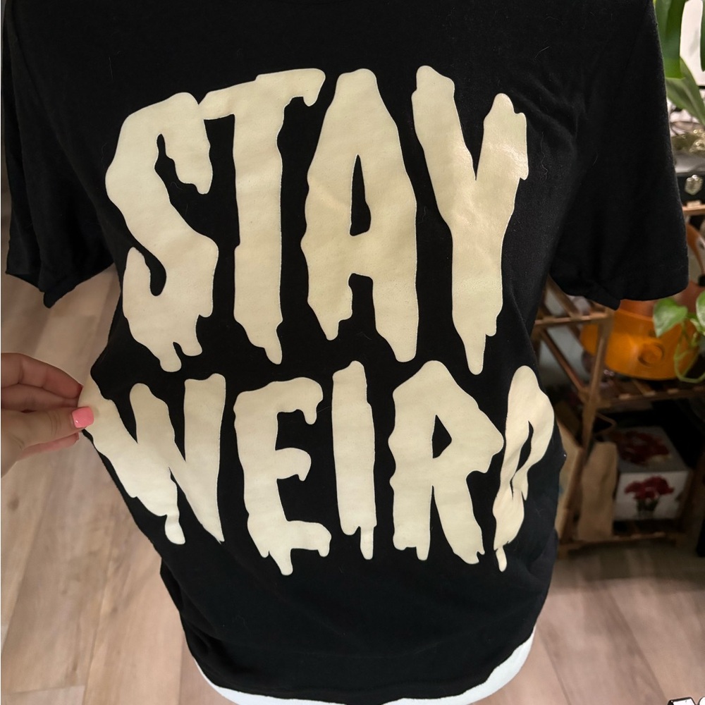 Stay Weird Women’s Halloween T Shirt